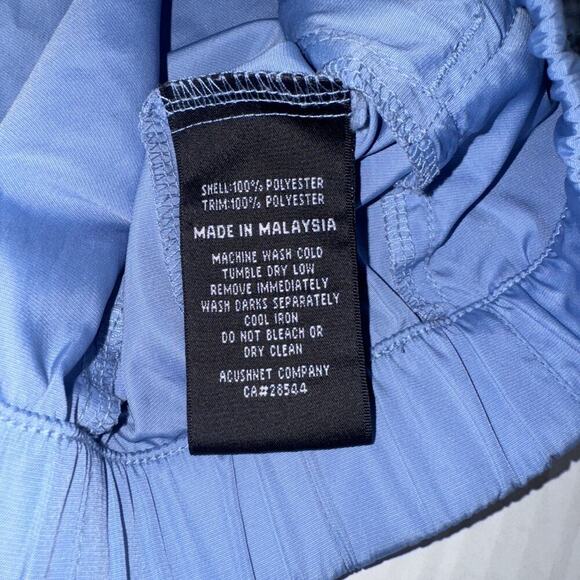 Footjoy Windbreaker Mens M Blue Golf Performance Short Sleeve Pullover Jacket - Picture 7 of 14